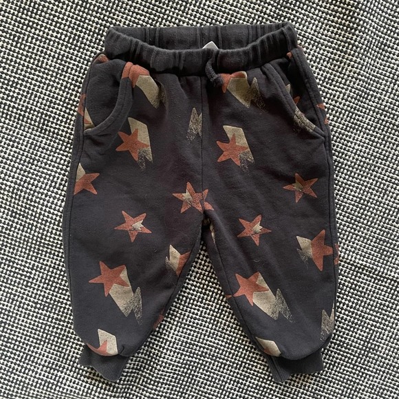 Zara Other - Zara Infant / Baby Star Print Jogger Sweatpants Size 12-18 Months